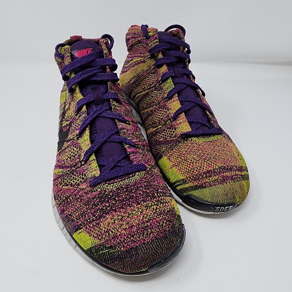 Nike Flyknit Shoes Chukka Grand Purple Men's 12